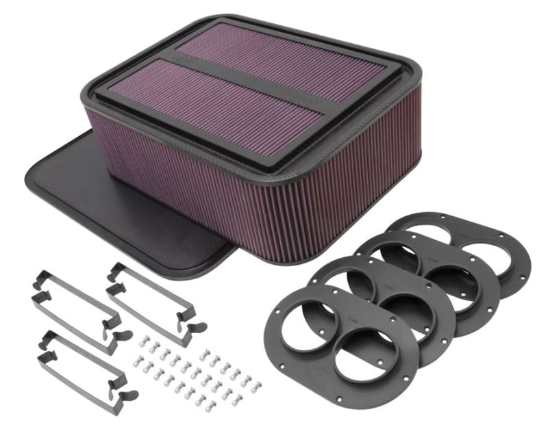 K&N Engineering — K&N Custom Racing Assembly Generation 2 Carbon Fiber Air Box - Large w/ 2.75in Air Horn
Custom Racing Assemb
Custom Assy