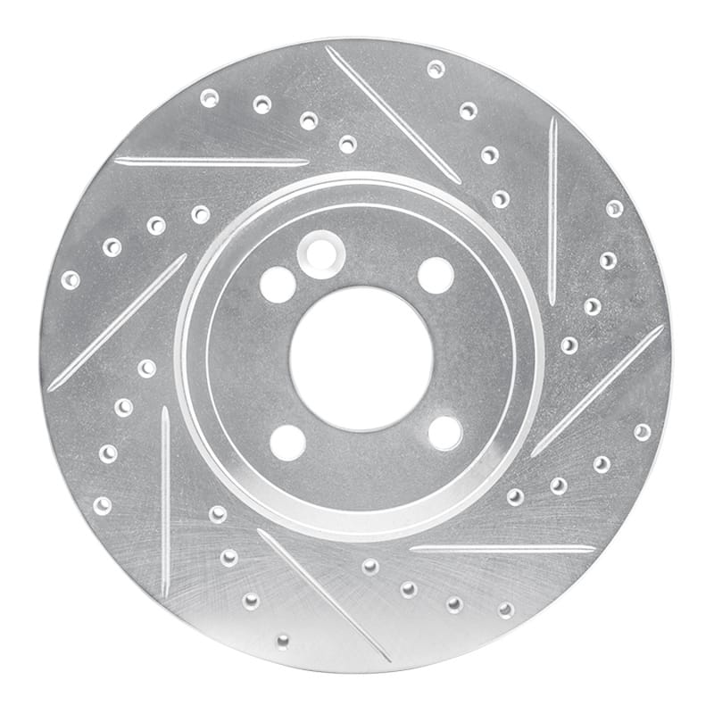 R1 Concepts — R1 02-06 Mini Cooper (Excl Clubman) Front Right Drilled & Slotted Silver Brake Rotor
R1 Brake Rotor Drill