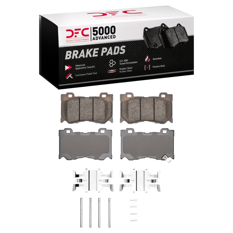 DFC — DFC 08-25 Infiniti M35H Front 5000 Advanced Ceramic Brake Pads and Hardware Kit
DFC Brake Pad Set