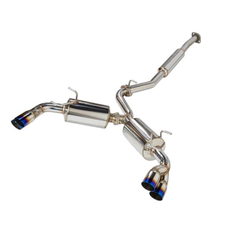 Remark — REMARK Sports Touring CatBack Exhaust, Toyota GR86 / Subaru BRZ 2022+, Burnt Stainless Tip