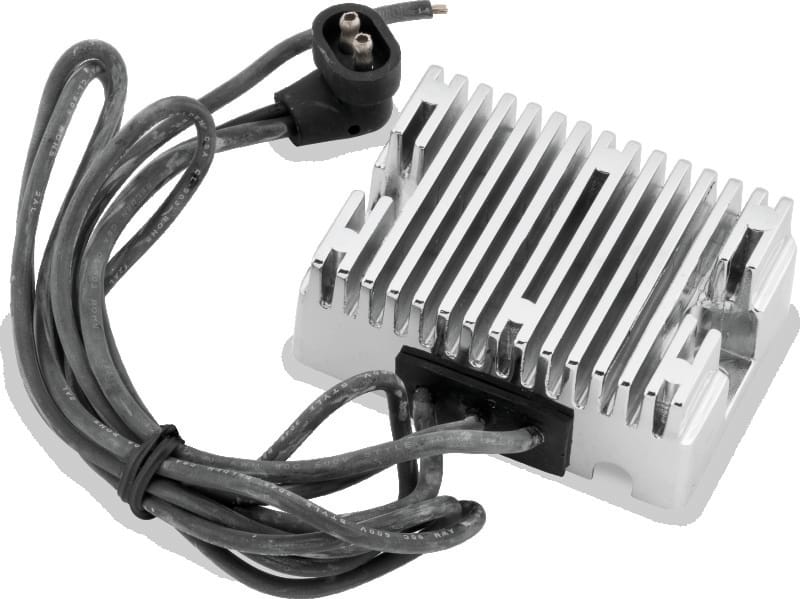TwinPower — Voltage Regulator, 32 Amp, 12V, Chrome