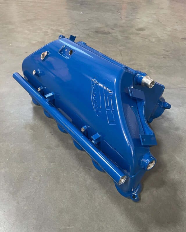 CSF — CSF BMW M2/M3/M4 S58 (G8X) Charge-Air Cooler Manifold - Santorini Royal Blue