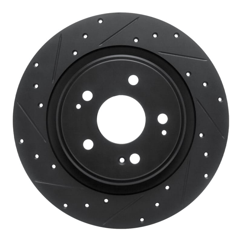 R1 Concepts — R1 17-20 Acura MDX Rear Left Drilled & Slotted Black Brake Rotor
R1 Brake Rotor Drill