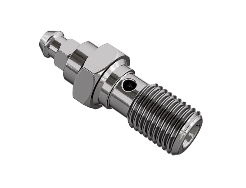 Goodridge — Goodridge Single Banjo Bleed Bolt M10x1.25 (20mm Under Hex)