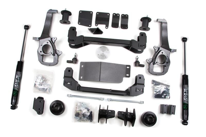 Zone Offroad — Zone Offroad 2012 Dodge 1500 4/2 in Suspension Lift