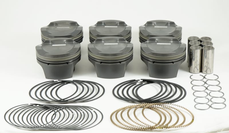 Mahle — Mahle MS BMW N54 B30 3.0L 84.50mm x 31.7mm CH 17.2cc 314g 10.3CR Pistons (Set of 6)
Engine Piston Set