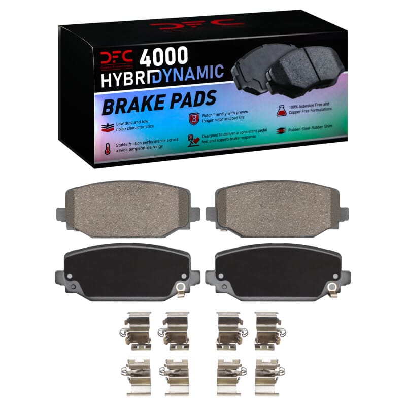 DFC — DFC 21-25 Jeep Grand Cherokee L Rear 4000 HybriDynamic Brake Pads and Hardware Kit
DFC Brake Pad Set