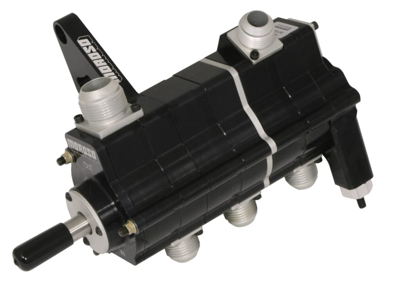 Moroso — Moroso Black Series Dragster 3 Stage Dry Sump Oil Pump - Left Side - .875 Pressure