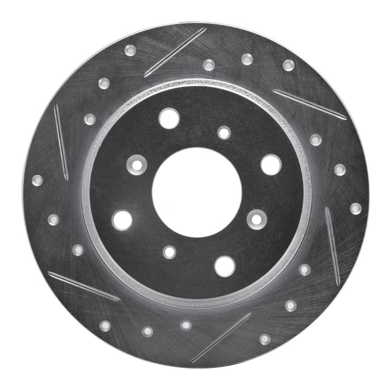 R1 Concepts — R1 86-96 Acura Legend Rear Left Drilled & Slotted Silver Brake Rotor
R1 Brake Rotor Drill