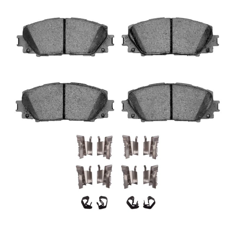 DFC — DFC 12-19 Scion IQ Front 5000 Advanced Ceramic Brake Pads and Hardware Kit
DFC Brake Pad Set