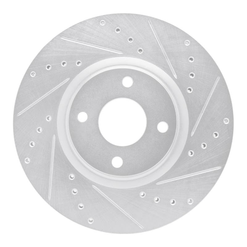 R1 Concepts — R1 18-22 Ford Ecosport Front Right Drilled & Slotted Silver Brake Rotor
R1 Brake Rotor Drill