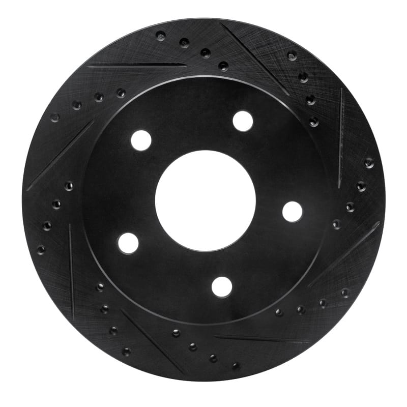 R1 Concepts — R1 00-02 Dodge Ramcharger (Mexico) Front Right Drilled & Slotted Black Brake Rotor
R1 Brake Rotor Drill