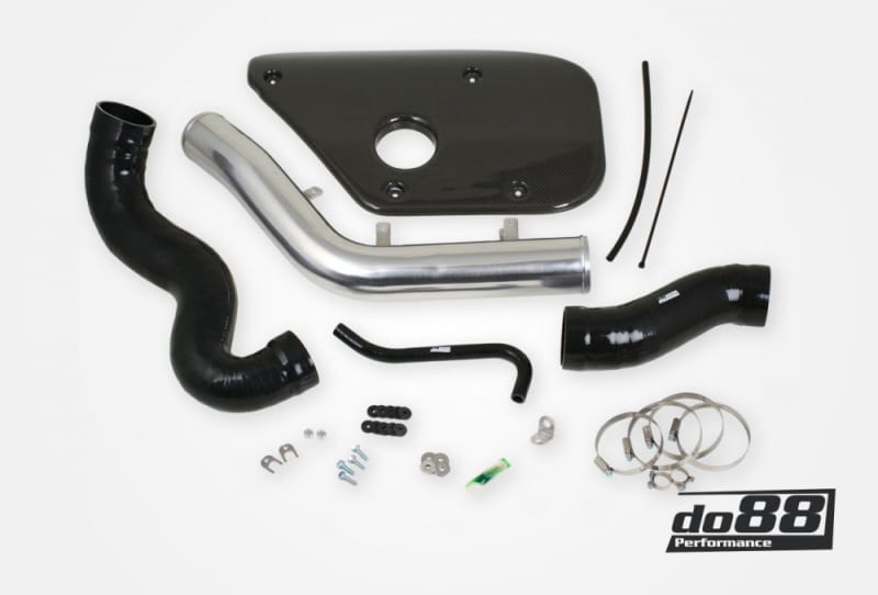 do88 — do88 Volvo S60 V60 V70 T6 Inlet Pipe Black Hoses Carbon fiber cover