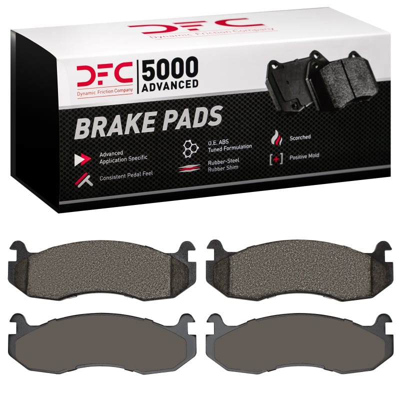 DFC — DFC 96-06 Hummer H1 Front 5000 Advanced Semi Metallic Brake Pads
DFC Brake Pad Set