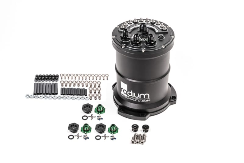 Radium Engineering — Radium Multi-Pump Fuel Surge Tank Fits Bosch BR540 / Deatschwerks DW400 (Pumps Not Included)
MPFST