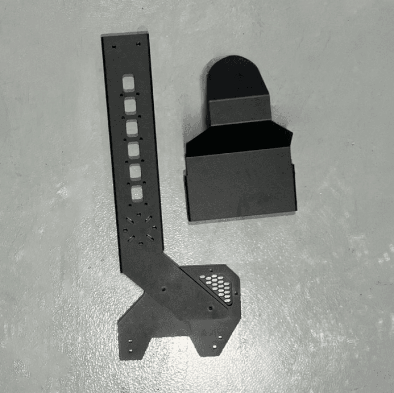 Rock Slide Engineering — Rock Slide Engineering 20-23 Jeep Gladiator Overland Rack - Rear Quarter Side Rails