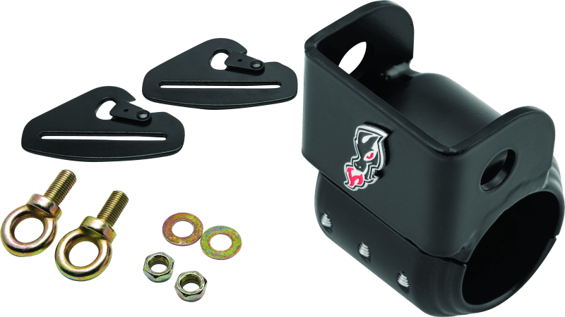 DragonFire Racing — Harness Anchor Kit, 1.50 in., Black