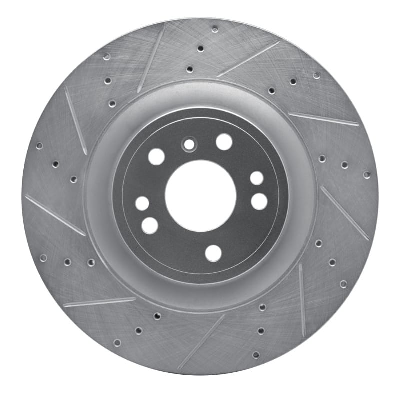 R1 Concepts — R1 13-19 Mercedes-Benz GL350 Front Left Drilled & Slotted Silver Brake Rotor
R1 Brake Rotor Drill