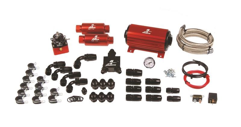Aeromotive — Aeromotive A1000 EFI Fuel System (11101 Pump/13101 Reg/Filters/Hose/Etc.)
System/Kit