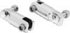 Kuryakyn — Kuryakyn 2-1/4in Stirrup Heel Rest Extenders Chrome