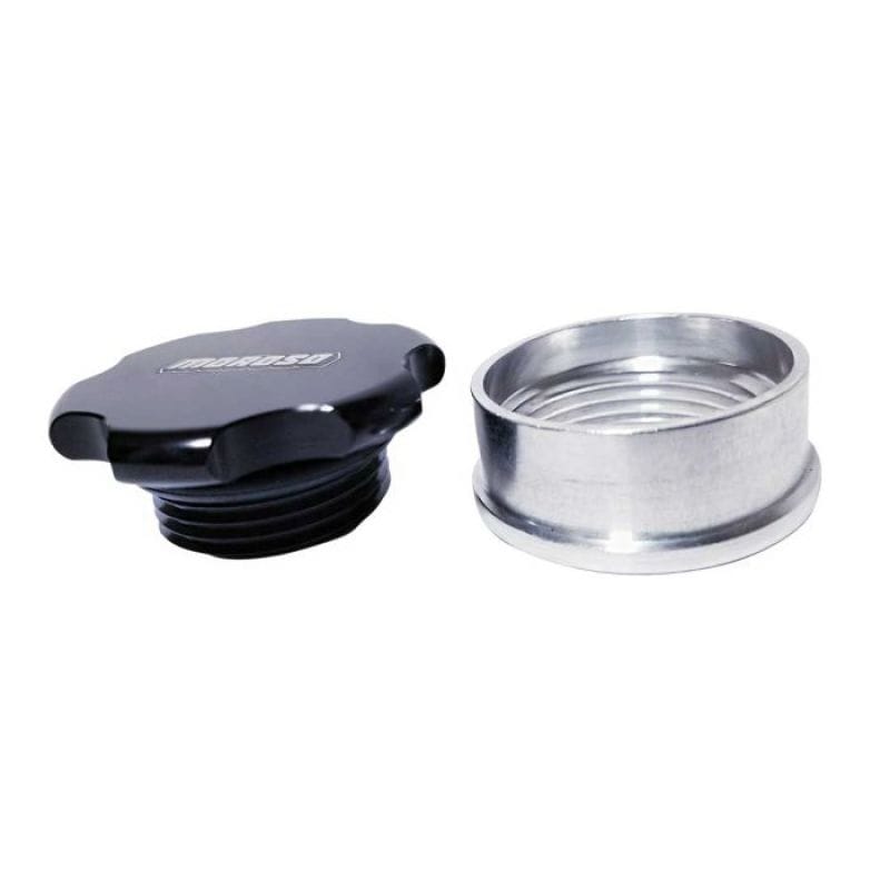 Moroso — Moroso 1-1/4 -12UNF Aluminum Fill Cap Kit