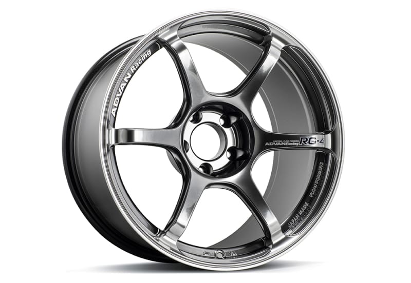 Advan — Advan RG-4 18x11 +15 5x114.3 Racing Hyper Black and Ring Wheel