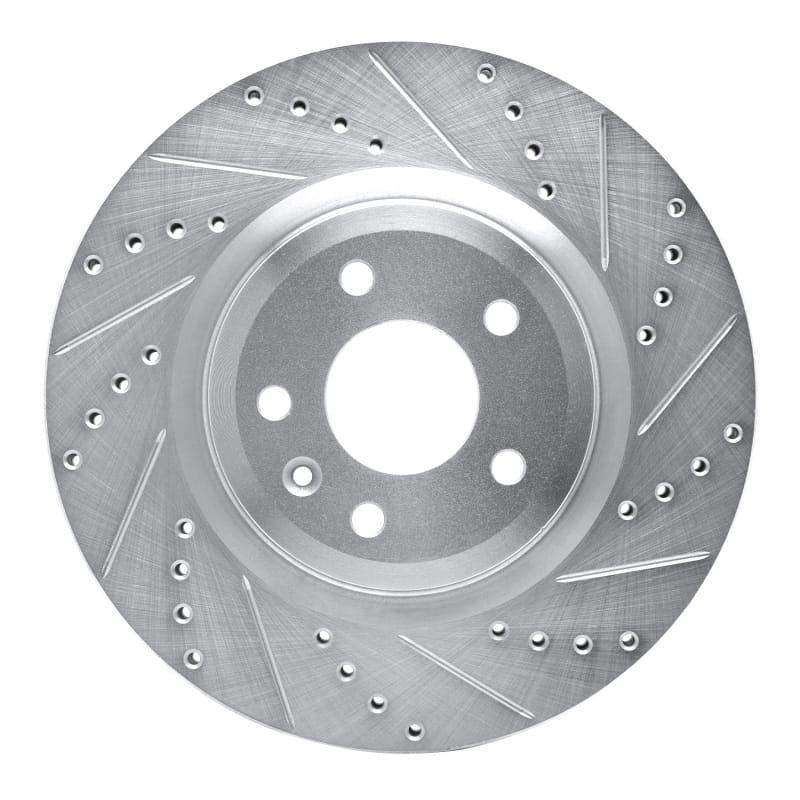 R1 Concepts — R1 11-19 Ford Flex Front Right Drilled & Slotted Silver Brake Rotor
R1 Brake Rotor Drill