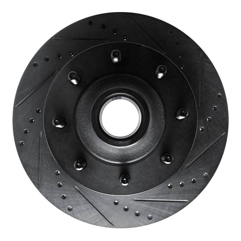 R1 Concepts — R1 99-02 Ford F-350 Super Duty 2WD Front Right Drilled & Slotted Black Brake Rotor
R1 Brake Rotor Drill