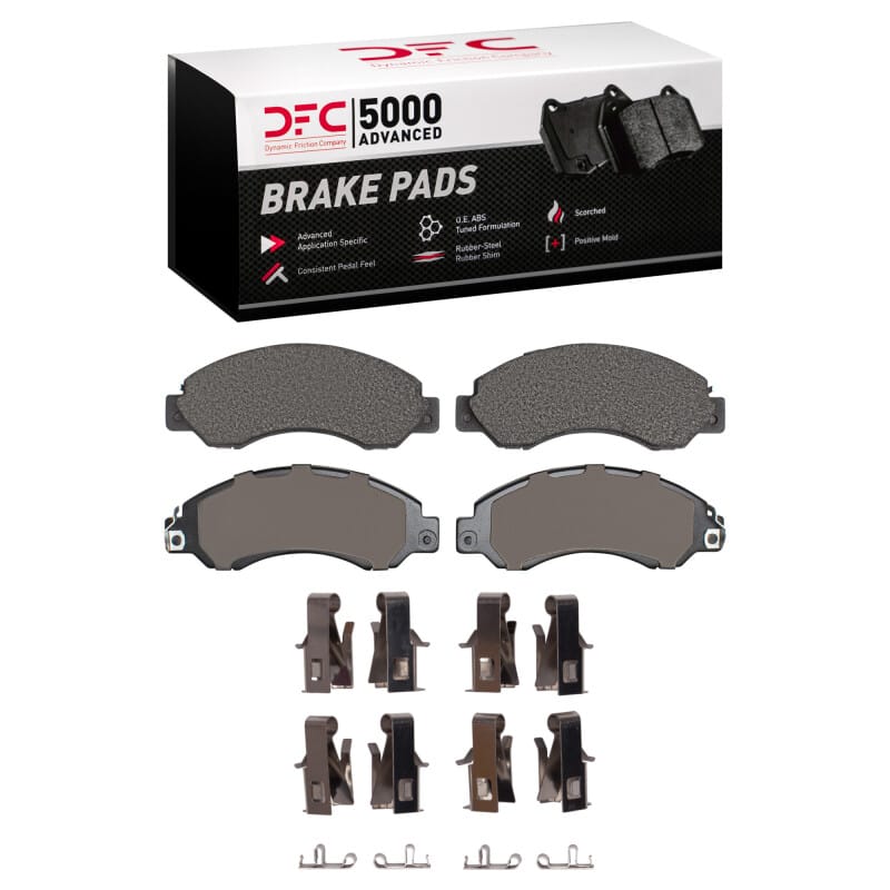 DFC — DFC 94-10 UD UD 1200 Front 5000 Advanced Semi Metallic Brake Pads and Hardware Kit
DFC Brake Pad Set
