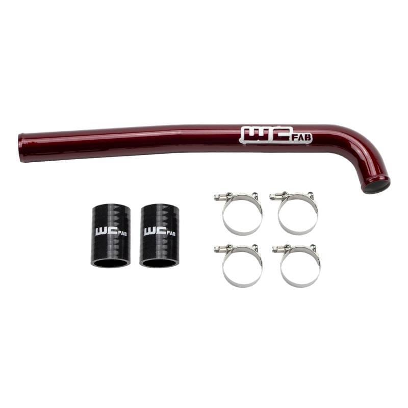 Wehrli — Wehrli 19-23 Chevrolet 6.7L Cummins High Output Upper Coolant Pipe - WCFab Red
Clnt pipe 19-24 RED
