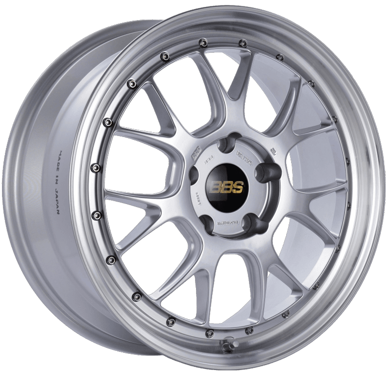 BBS — BBS LM-R 19x8.5 5x130 ET55 CB71.6 Diamond Silver Center Diamond Cut Lip Wheel