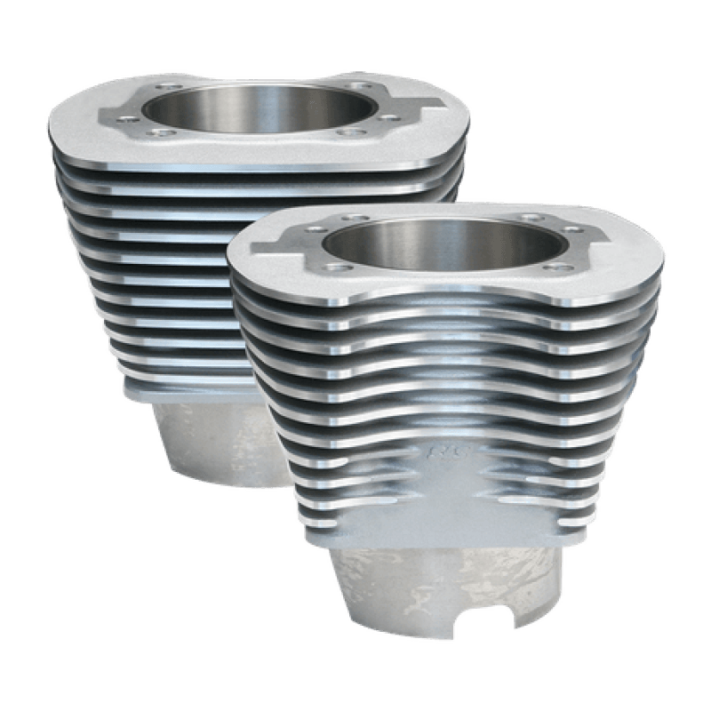 S&S Cycle — S&S Cycle 84-99 BT 4-1/8in Bore Cylinder Set For 111in V-Series Engines - Natural