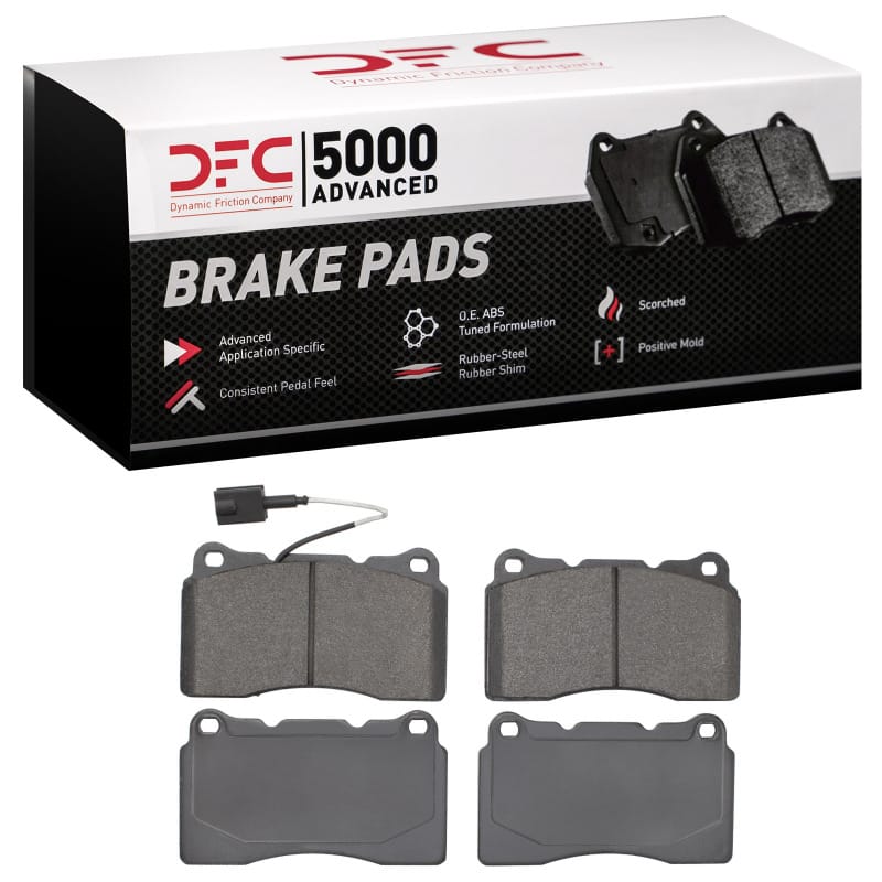 DFC — DFC 14-22 Maserati Ghibli Front 5000 Advanced Low Metallic Brake Pads
DFC Brake Pad Set