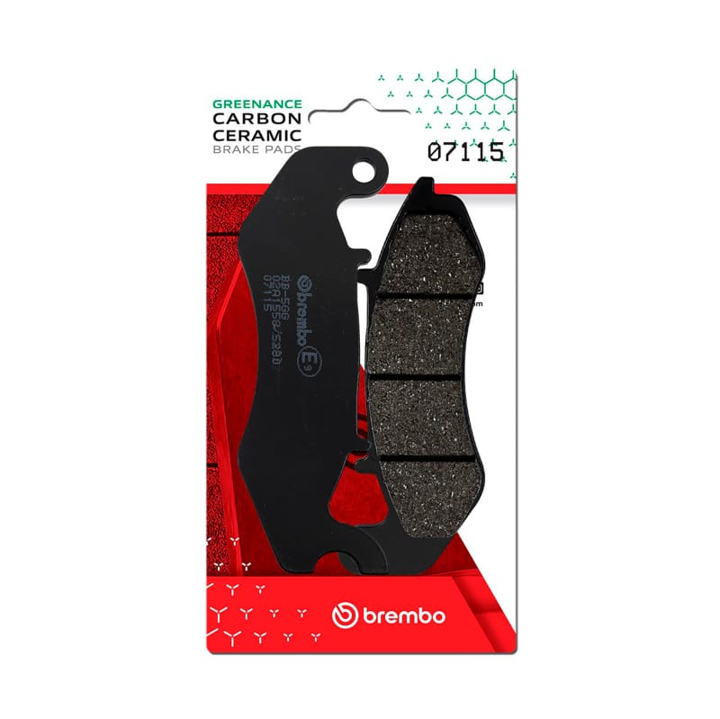 Brembo OE Powersports — Brembo OE Honda CRF/Keeway Logik/Keeway Superlight/Keeway Cityblade Carbon Ceramic Brake Pad - Front
