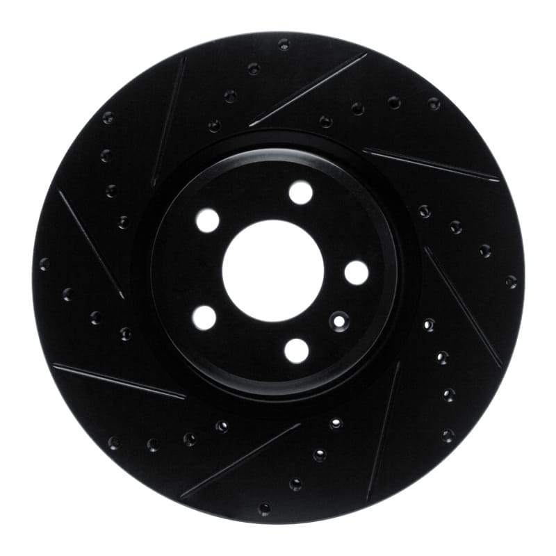 R1 Concepts — R1 2018-2025 Audi S5 Sportback Front Left Drilled & Slotted Black Brake Rotor
R1 Brake Rotor Drill