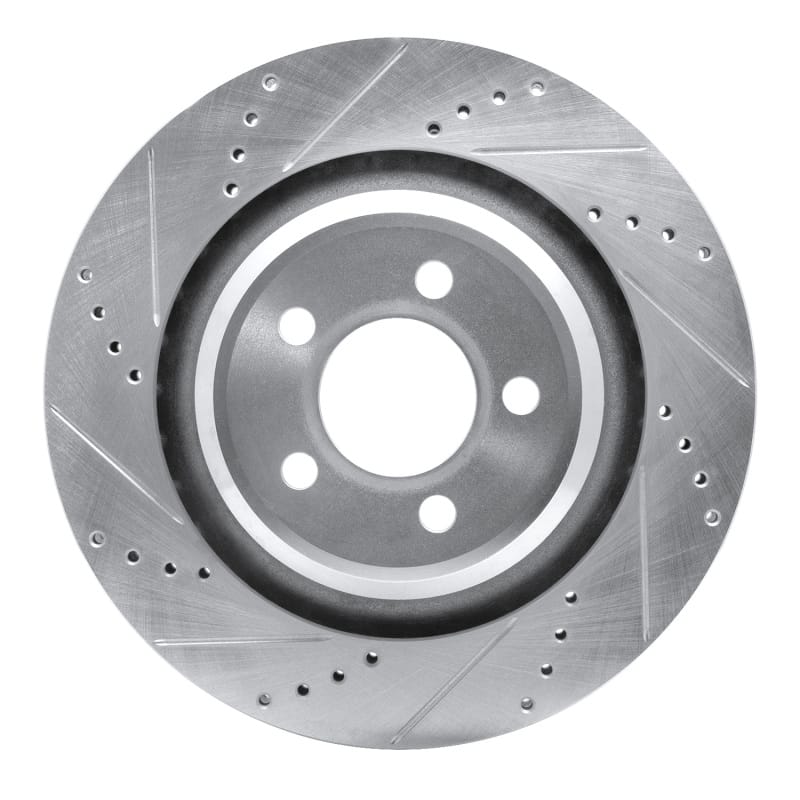R1 Concepts — R1 05-23 Chrysler 300 Rear Left Drilled & Slotted Silver Brake Rotor
R1 Brake Rotor Drill