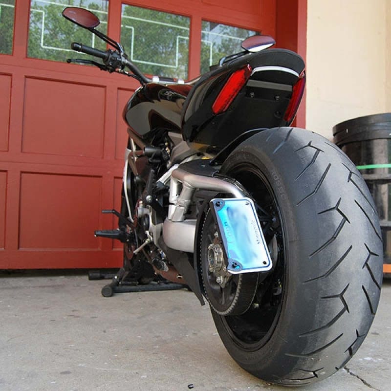 New Rage Cycles — New Rage Cycles 16+ Ducati XDiavel Side Mount License Plate-2 Position