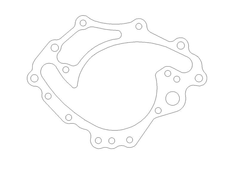 Cometic Gasket — Ford 302/351W Windsor V8 Water Pump Cover Plate Gasket