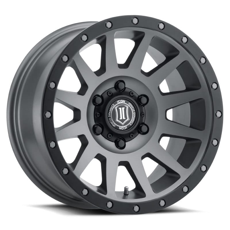 ICON — ICON Compression 18x9 5x5 -12mm Offset 4.5in BS Titanium Wheel
COMPRESSION WHEEL