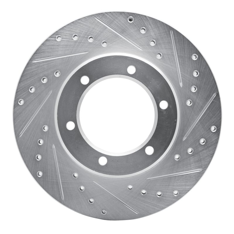 R1 Concepts — R1 86-95 Toyota Pickup Front Right Drilled & Slotted Silver Brake Rotor
R1 Brake Rotor Drill