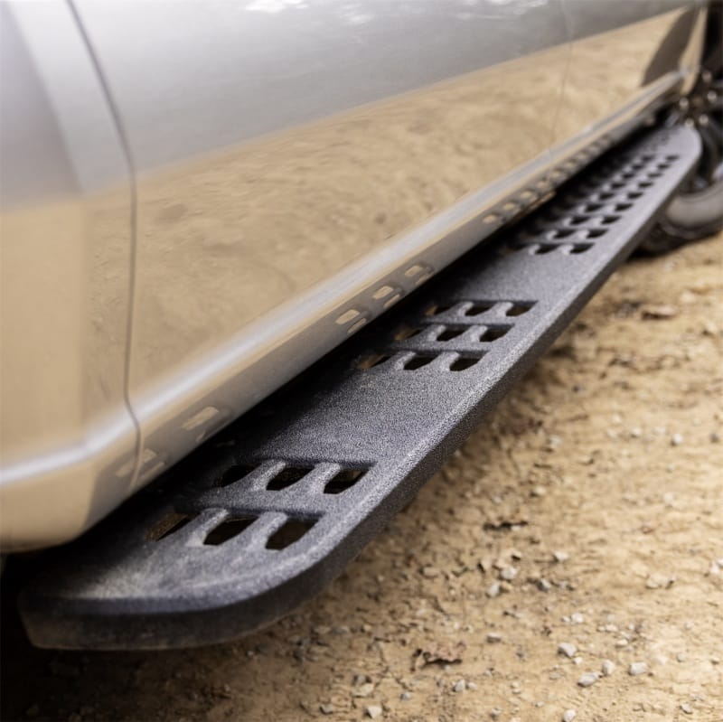 Ford Racing — Ford Racing 15-21 Ford F-150 Crew Cab / 17-21 F-Super Duty Crew Cab Rock Slider Steps