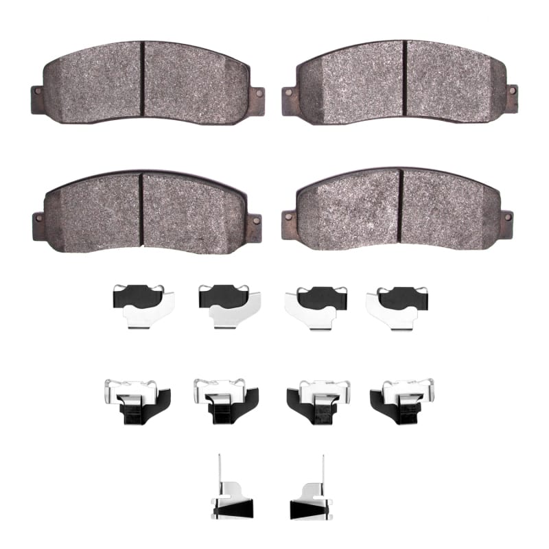 DFC — DFC 05-12 Ford F-250 4WD (Super Duty) Front 4000 HybriDynamic Brake Pads and Hardware Kit
DFC Brake Pad Set