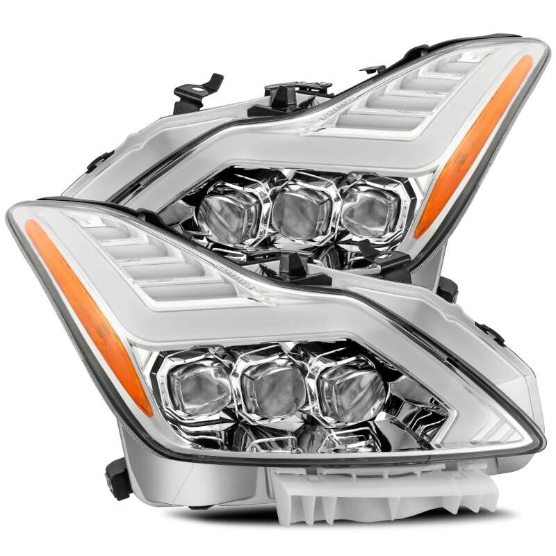AlphaRex — AlphaRex 08-13 Infiniti G37 NOVA LED Proj Headlights Chrome w/ Activ Light/Seq Signal/DRL
Projector Headlights