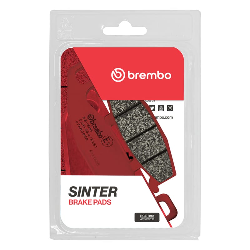 Brembo OE Powersports — Brembo OE 02-02 Hyosung GT Comet 250cc Sinter Brake Pad - Front