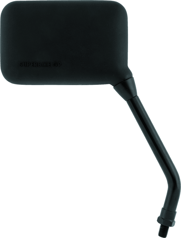 BikeMaster — BikeMaster Superbike GP Mirror 10mm Long Right - Black