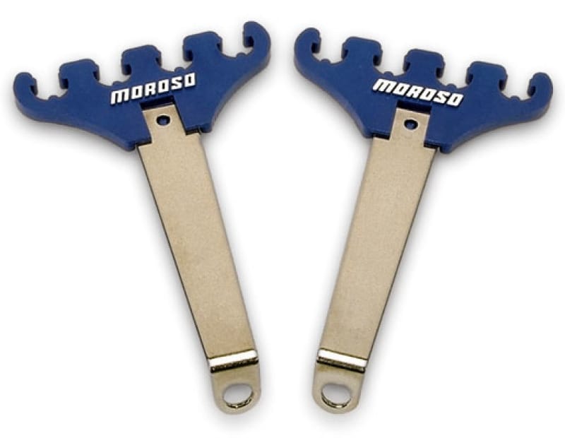 Moroso — Moroso Chevrolet Small Block 4-Hole Ignition Wire Loom Kit - 7-9mm - Blue