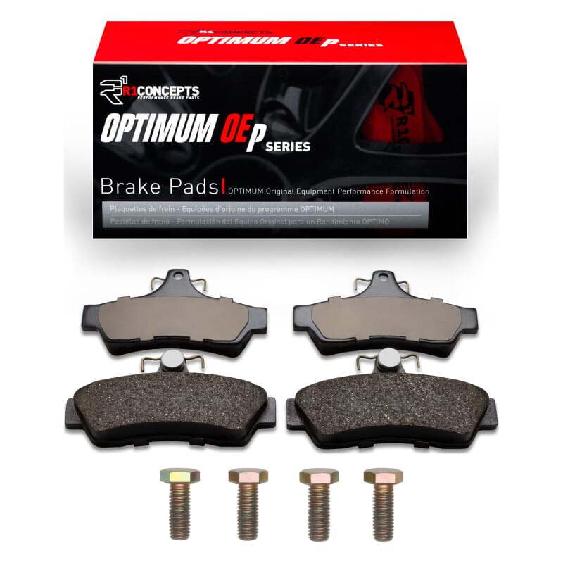 R1 Concepts — R1 05-06 Pontiac GTO Rear Optimum OE Pads & Hardware Kit