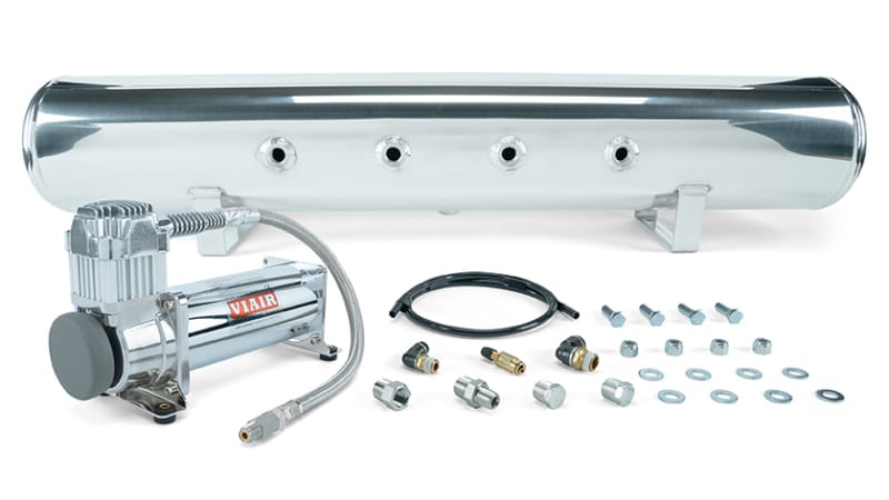 Air Lift — Air Lift Performance 5 Gal Polished Tank & VIAIR 444C Comp - (No Mgmt System Included)
Air Compressor Kit