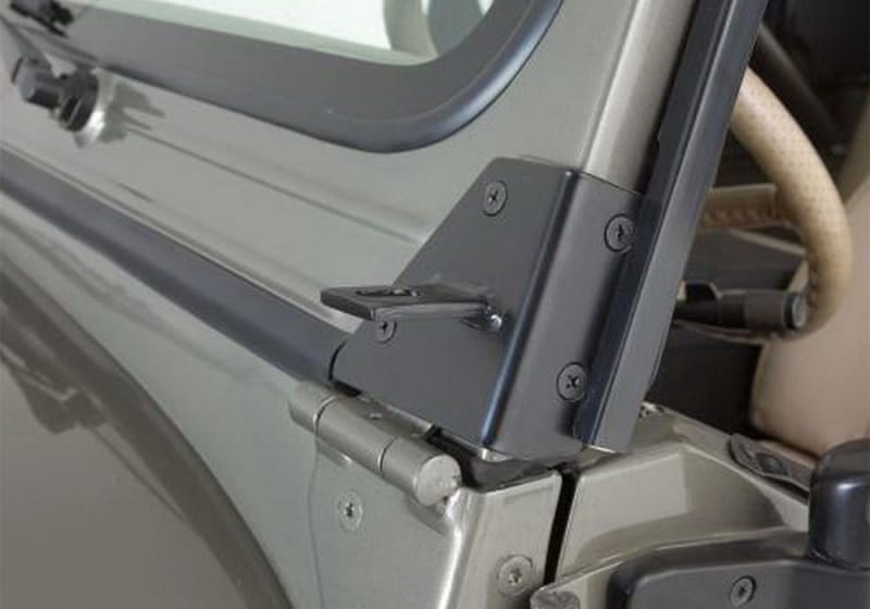 Rampage — Rampage 1976-1983 Jeep CJ5 Windshield Hinge Light Bracket - Black
Windshield Hinge Bkt
WnshldHngLghtBrkt