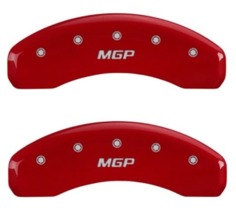 MGP — MGP 2 Caliper Covers MGP Red Finish Silver Characters 2018 Chevrolet Tahoe
Caliper Covers